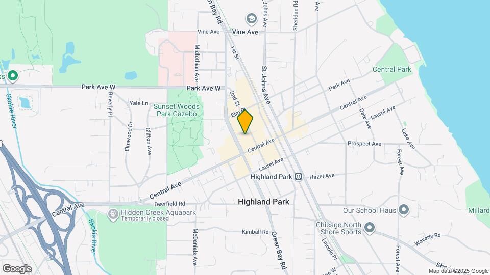 1849 Green Bay Rd Map and Location Details