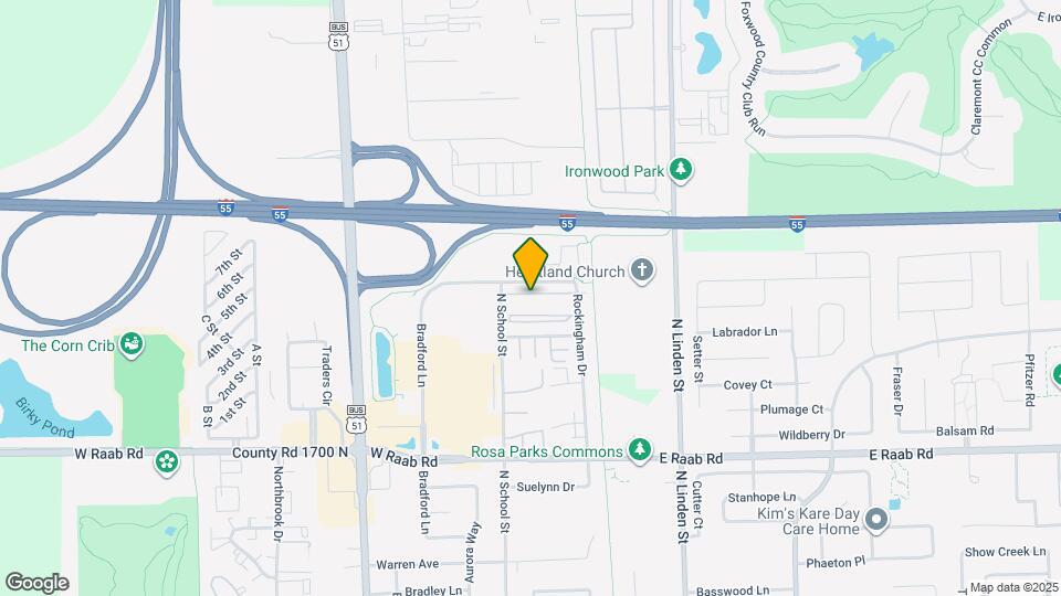 217 Crossing Dr Map and Location Details