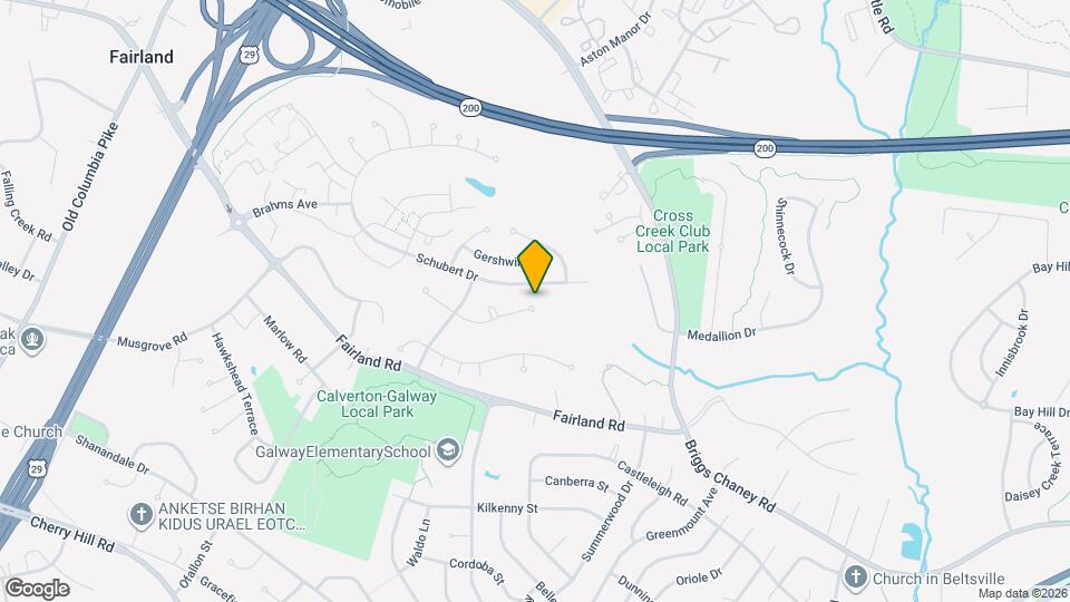 3150 Beethoven Way Map and Location Details