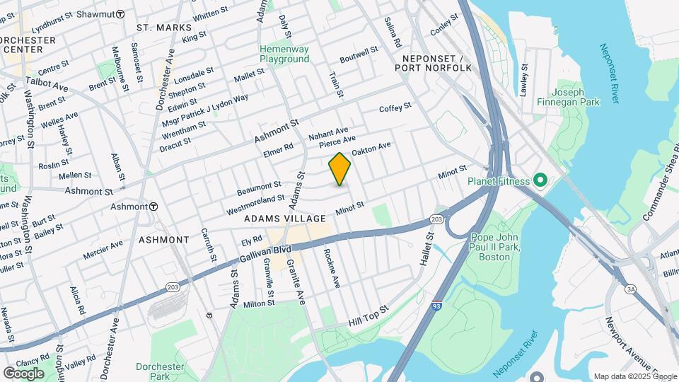 56 Chelmsford St Map and Location Details
