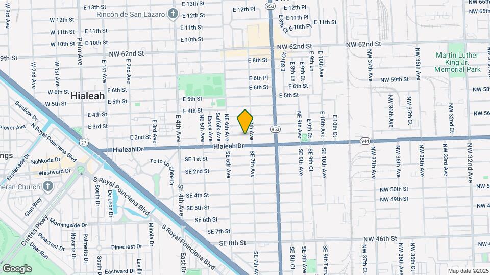 670 NE 1st Pl, Unit B3 Map and Location Details