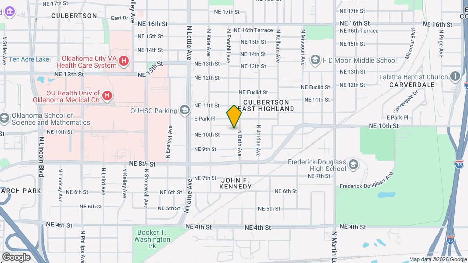 1445 NE 10th St Map and Location Details