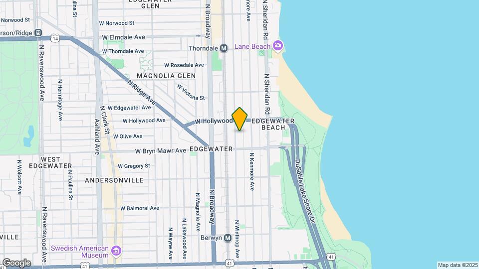 5627-5633 N Winthrop Ave Mapa y Detalles de la Ubicación