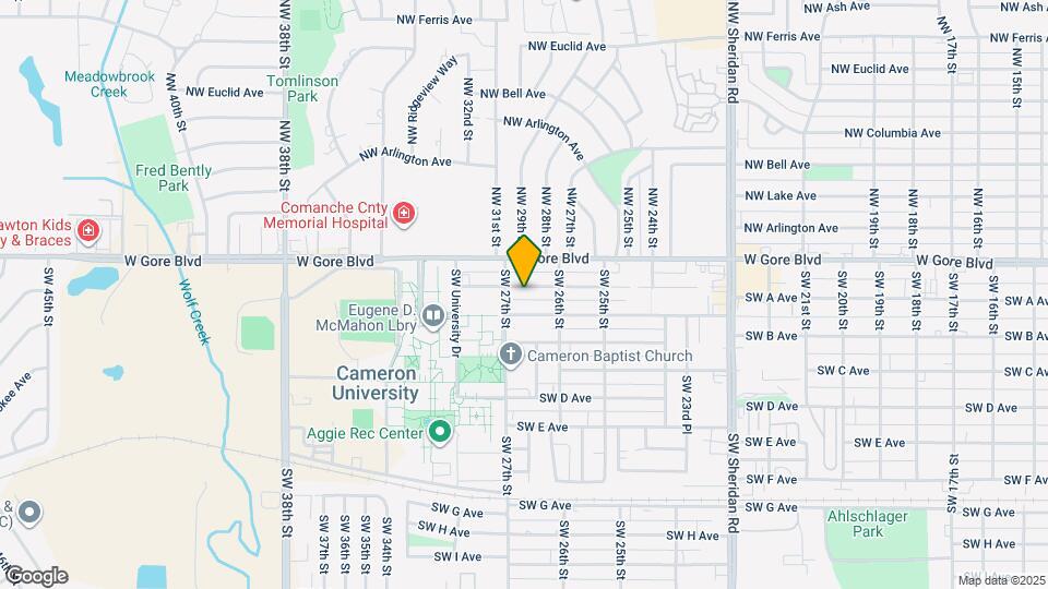 2616 SW Cornell Ave Map and Location Details