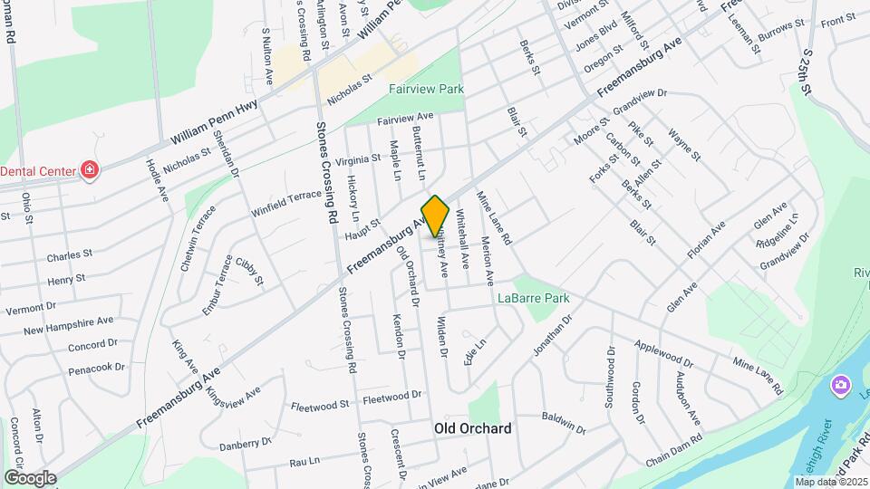 1117 Whitney Ave Map and Location Details