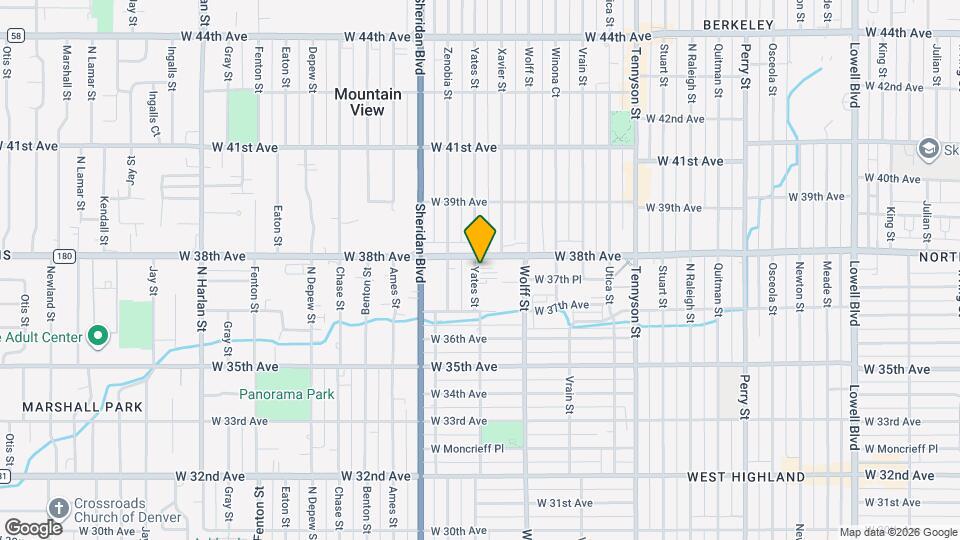 3774 Yates St Map and Location Details