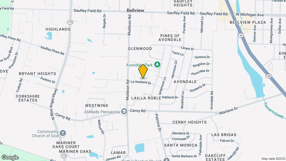 4900 La Ventana Cir Map and Location Details