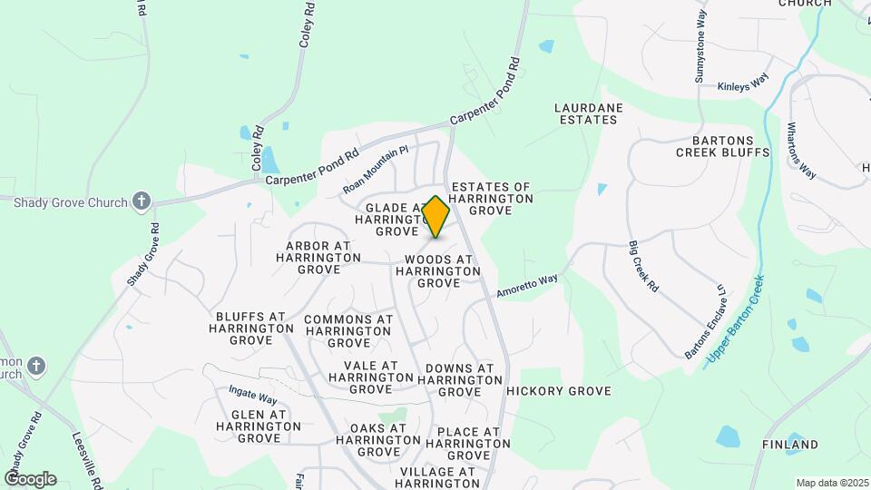5301 Harrington Grove Dr Map and Location Details