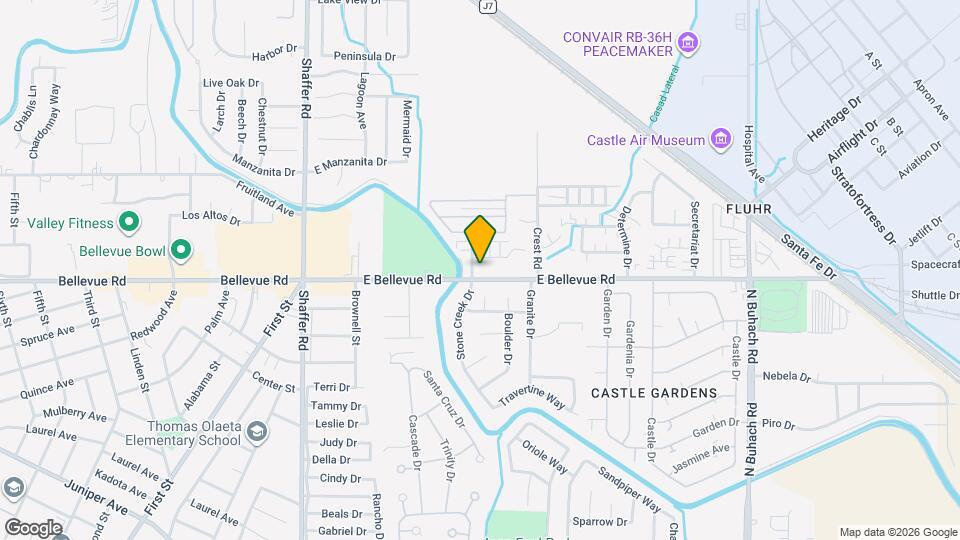 809 E Bellevue Rd, Unit na Map and Location Details