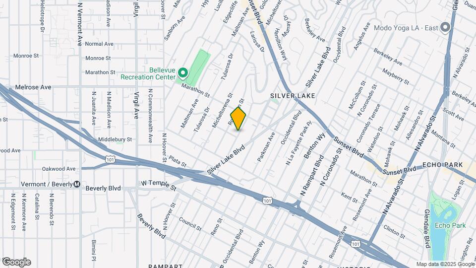 705 N Dillon St Map and Location Details