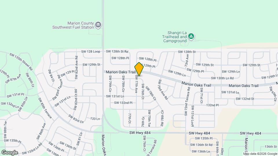 13015 SW 76th Ct Map and Location Details