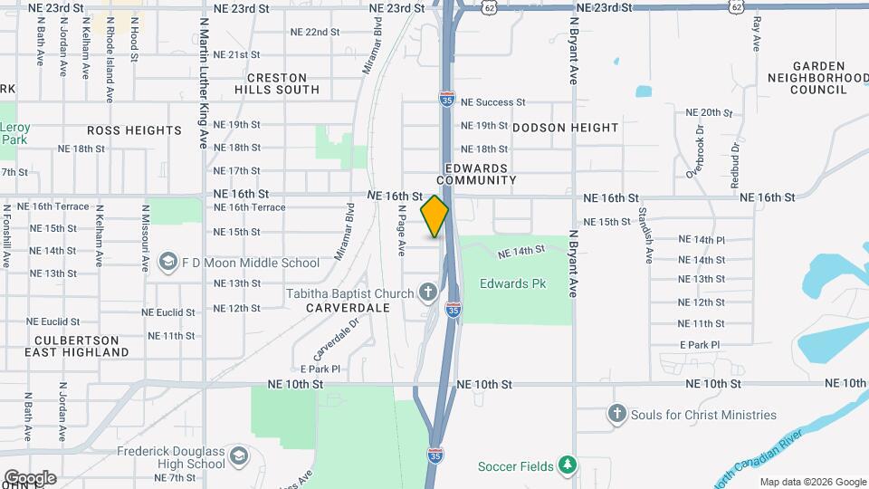 1501 NE Grand Blvd Map and Location Details