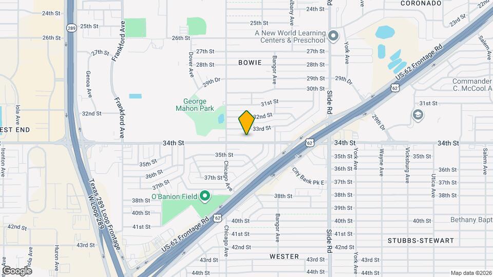 5430 34th St, Unit A Map and Location Details