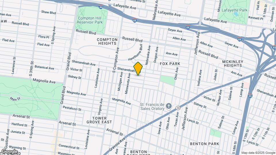 2923 Victor Street, Unit 1st Floor Map and Location Details