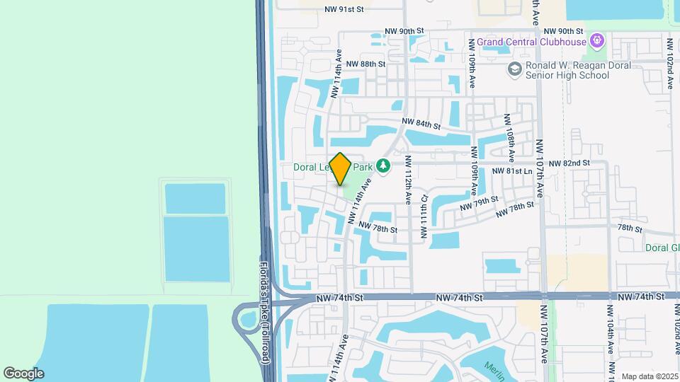 8021 NW 114th Pl Map and Location Details