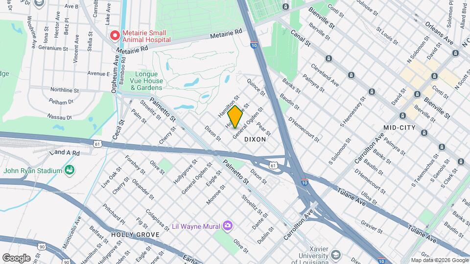 4008 General Ogden St Map and Location Details