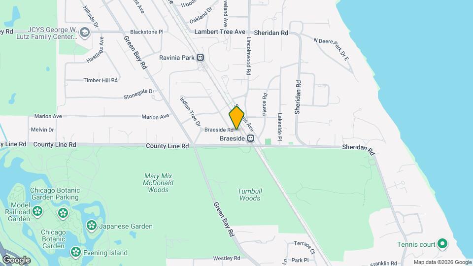 500 Braeside Rd, Unit 1 Map and Location Details