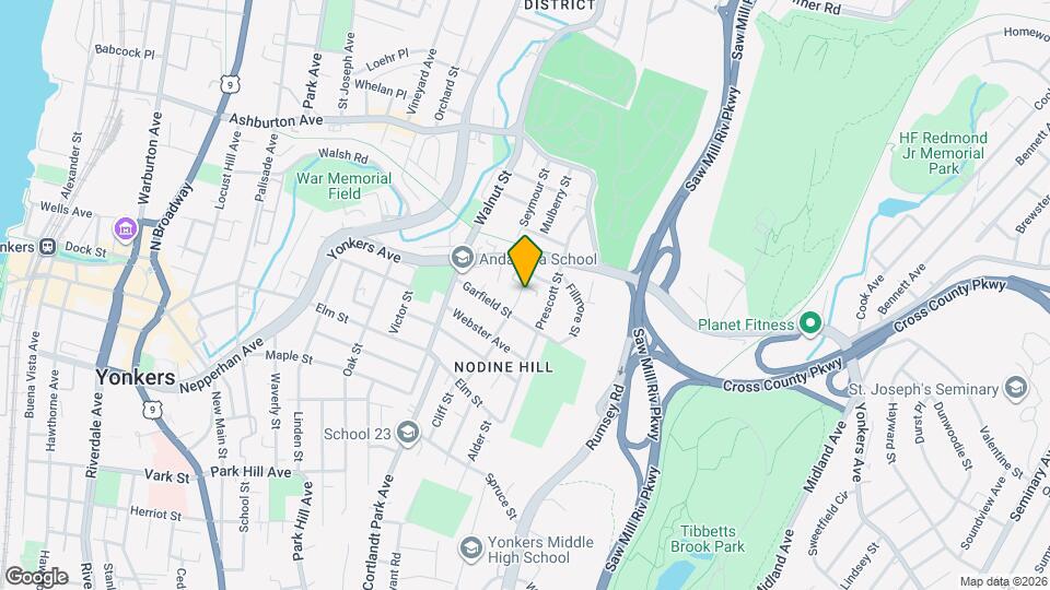 William St, YONKERS, Unit 3 Map and Location Details