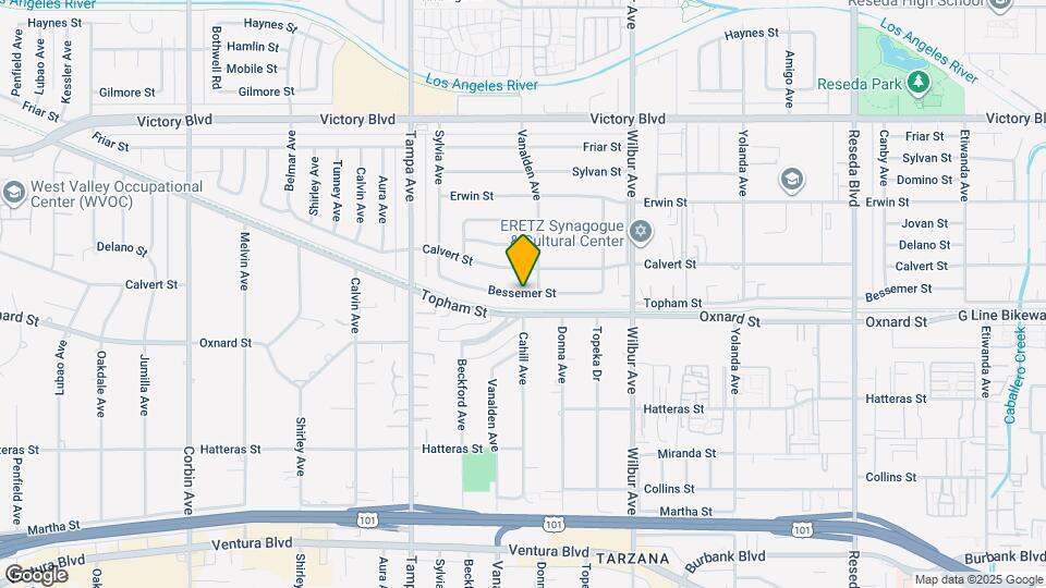 19113 Bessemer St Map and Location Details