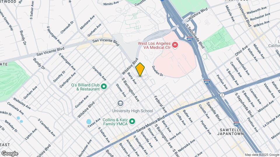 1255 Federal Ave Mapa y Detalles de la Ubicación