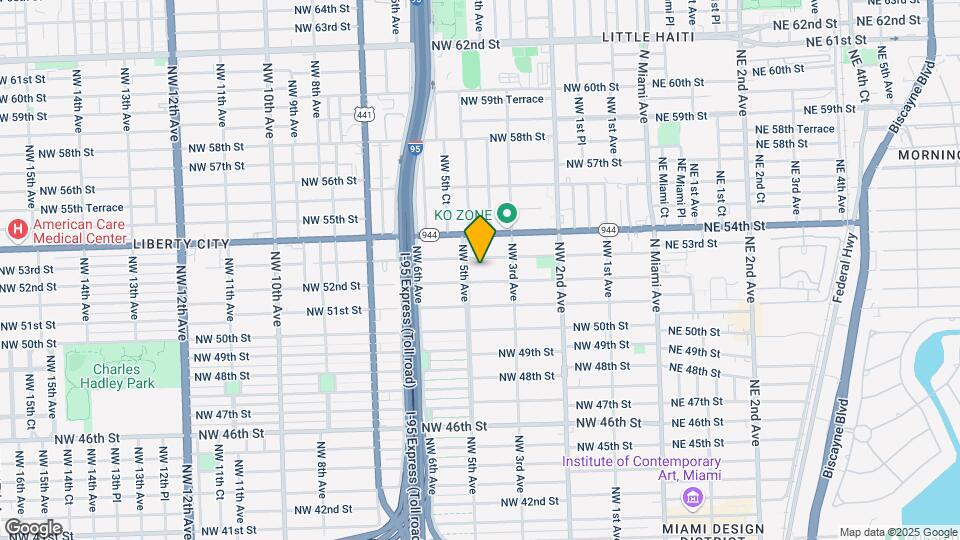 414 NW 53 St Mapa y Detalles de la Ubicación