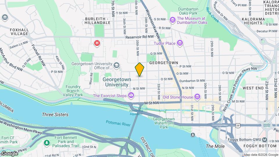 1401 35th St NW Map and Location Details