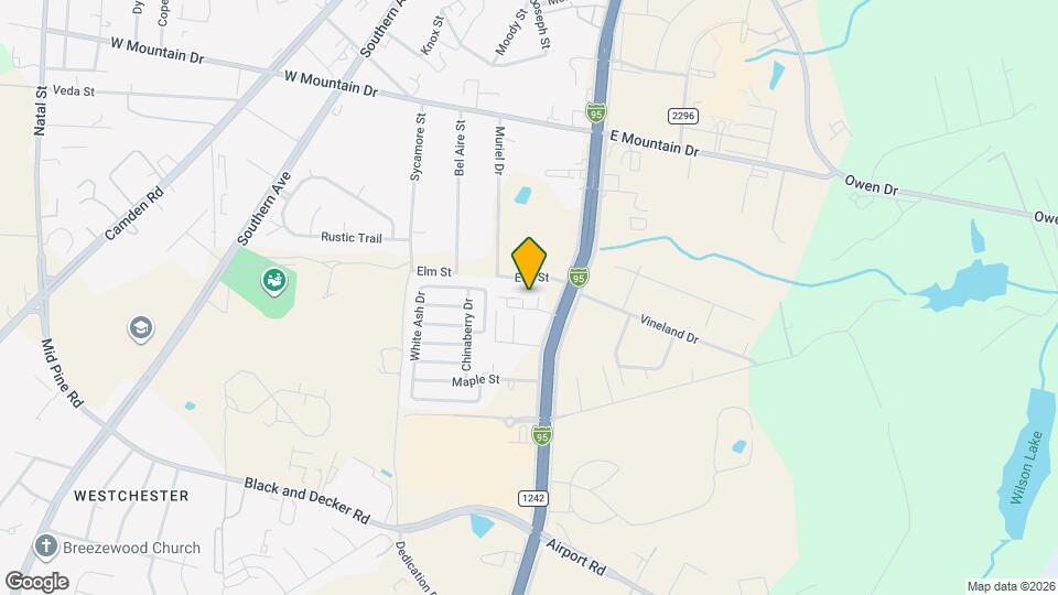 122 Oak St Map and Location Details