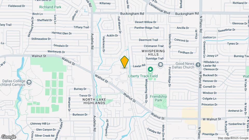 9837 Walnut St Map and Location Details