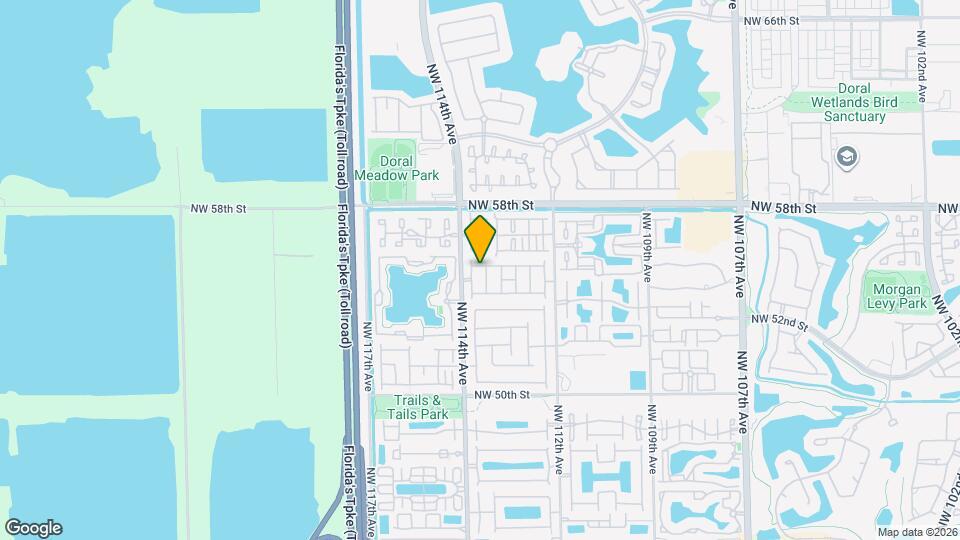 5570 NW 113th Ct Map and Location Details