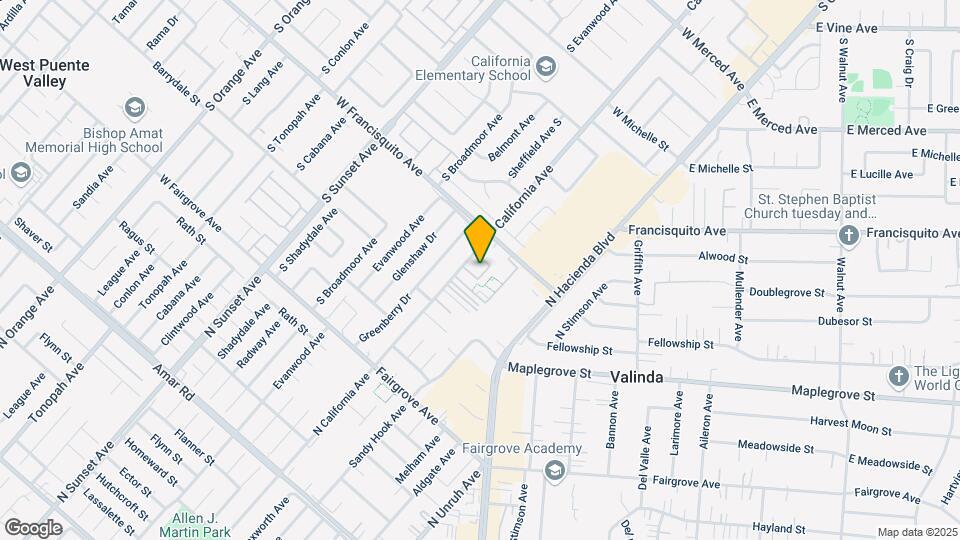 1520 N California Ave Map and Location Details