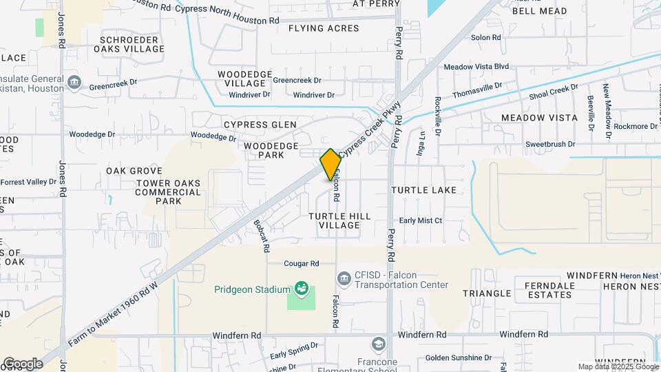 11643 Breezy Knoll Dr Map and Location Details