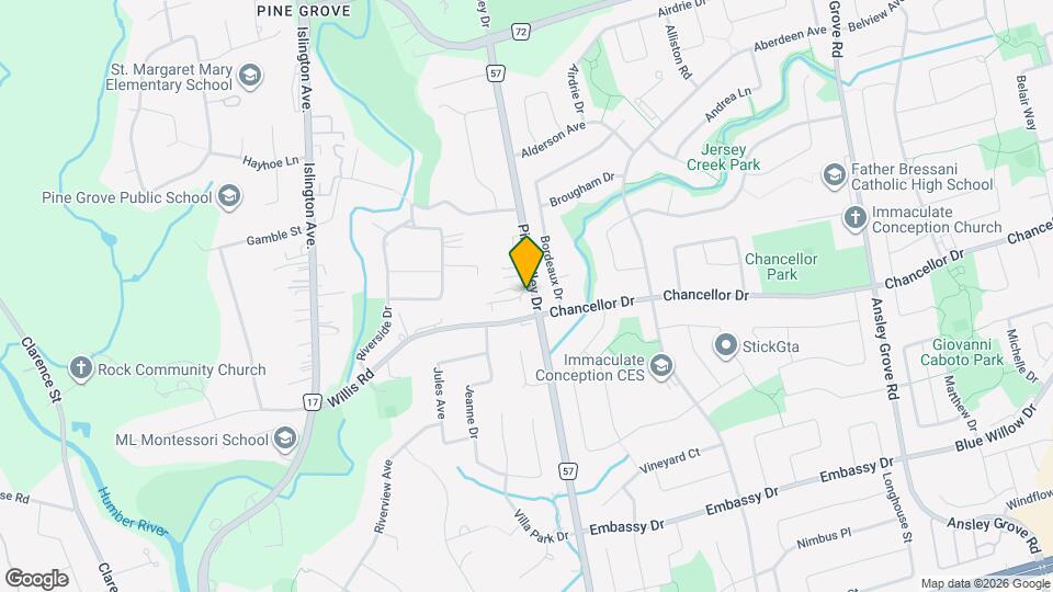 8208 Pine Valley Dr Map and Location Details