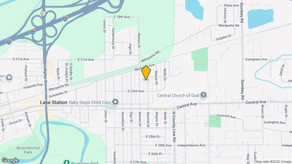 2236 Warrick St Mapa y Detalles de la Ubicación