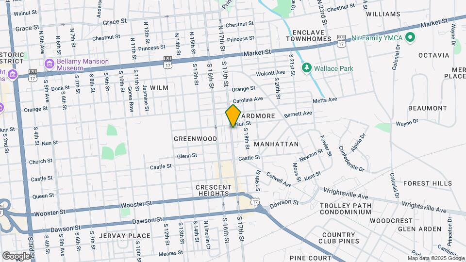407 S 17th St Map and Location Details