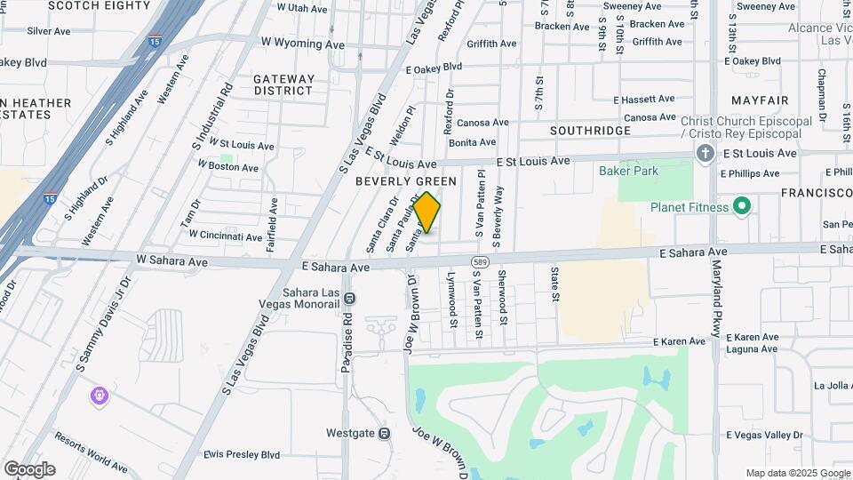 405 San Pablo Dr Mapa y Detalles de la Ubicación