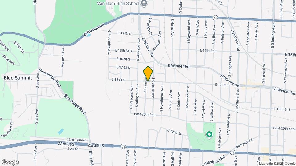 9711 E 18th St S, Unit 1801 Map and Location Details