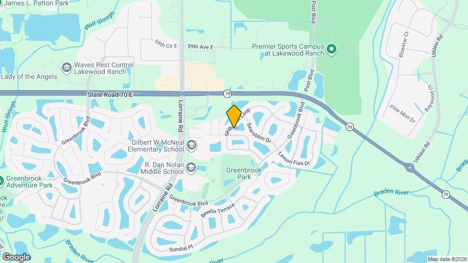 14943 Amberjack Terrace Map and Location Details