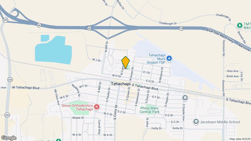 122 W I St Map and Location Details