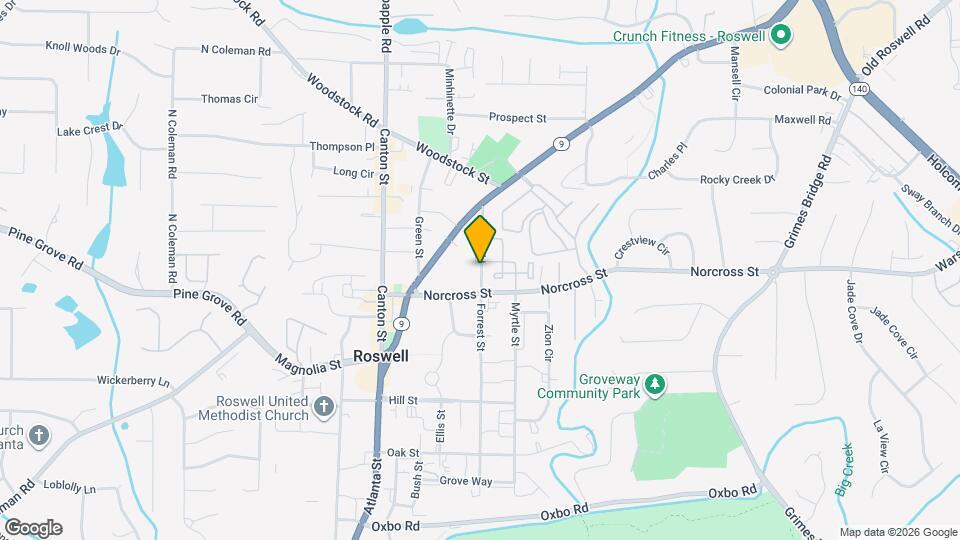 1052 Fraser St Map and Location Details