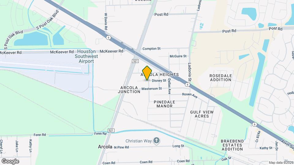 146 Disney St Map and Location Details