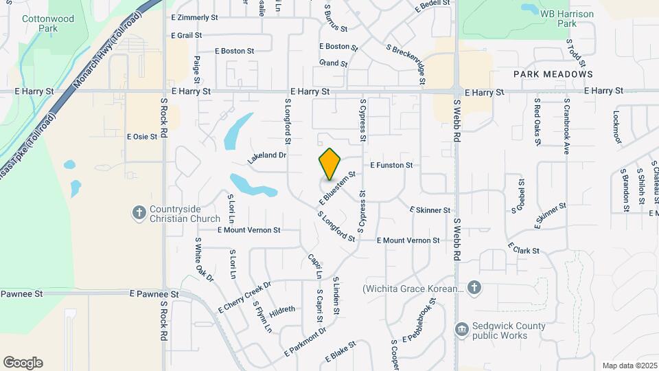 8914 E Bluestem St Map and Location Details