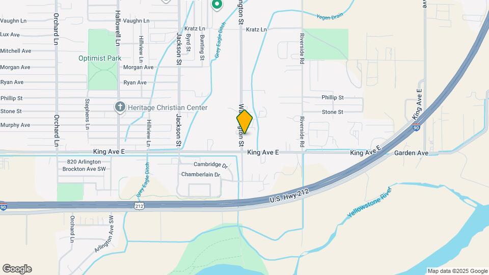 729 Washington St Map and Location Details