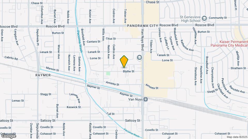 14623 Blythe St 4 Map and Location Details