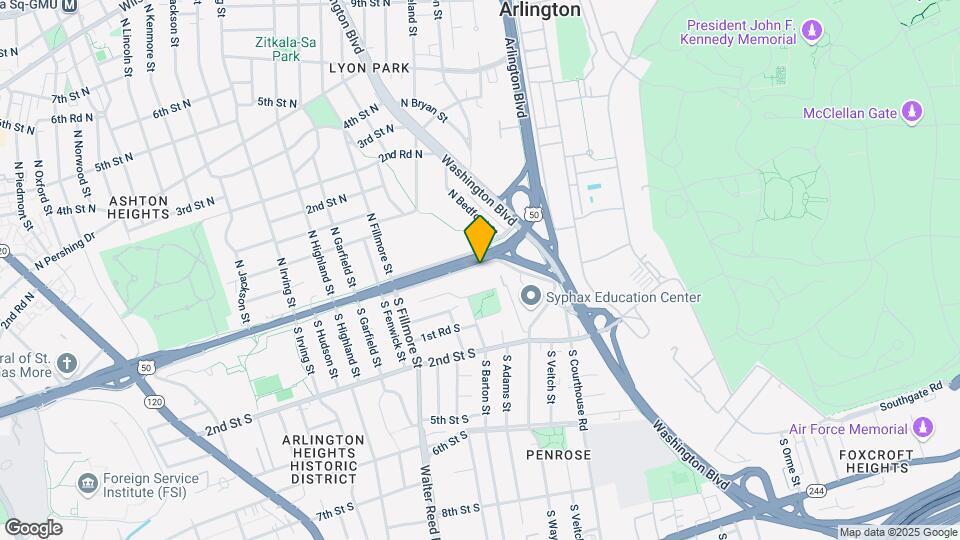 2416 Arlington Blvd Map and Location Details