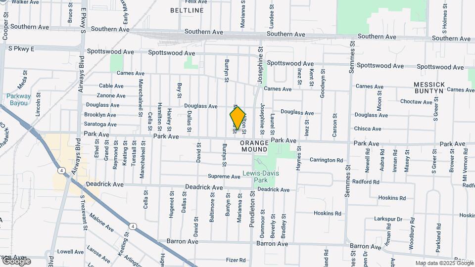 862 Marianna St Map and Location Details