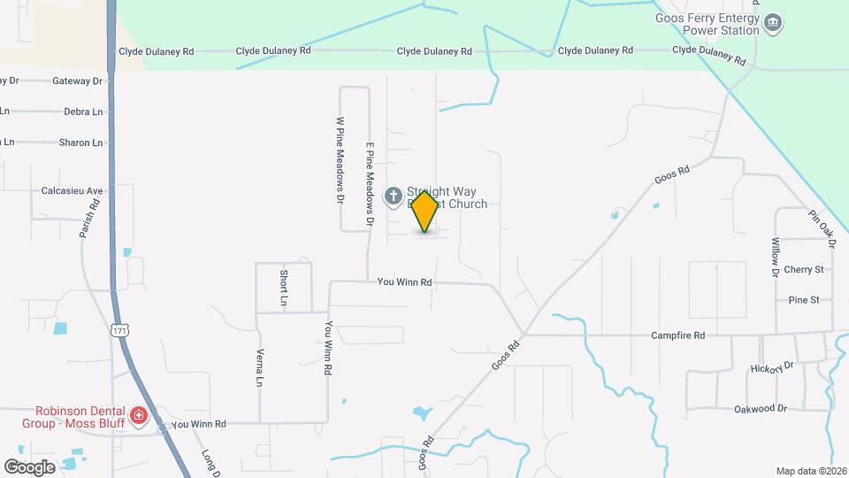 1316 Georgia Rd Map and Location Details