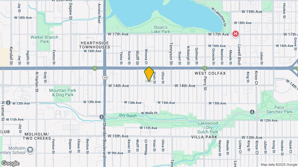 1406 Winona Ct Map and Location Details