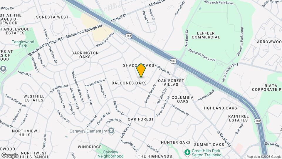 11700 Argonne Forest Trail Map and Location Details