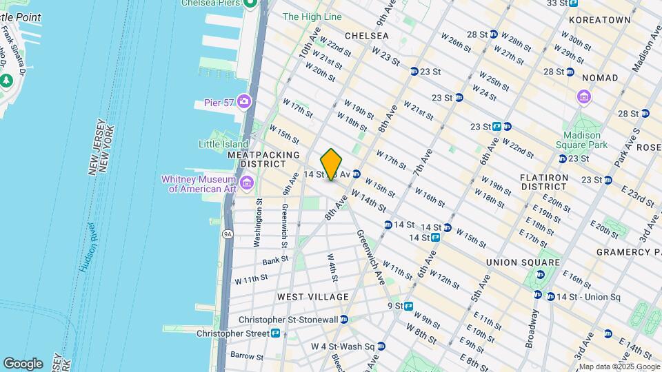 316 West 14th Street Map and Location Details