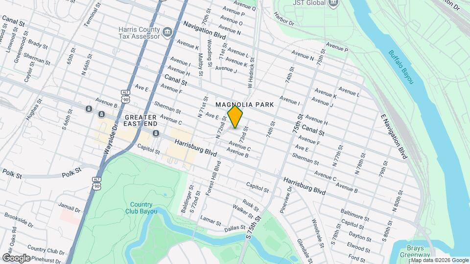 7225 Sherman St Map and Location Details